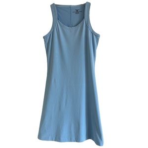 Patagonia Tennis Dress Women’s Light Blue Halter Athletic Sundress Sz Small